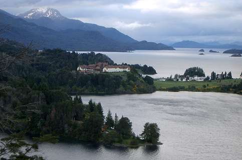 Blick auf das Hotel Llao Llao