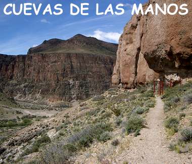 Der Weg am Canyon entlang