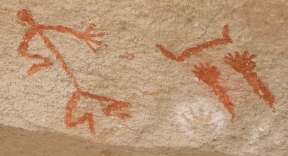 Felsmalereien in den Cuevas de las Manos