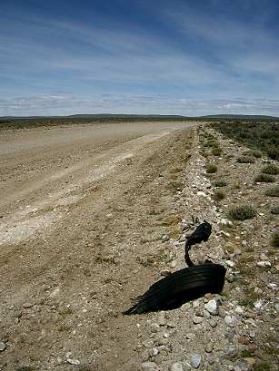 Ödes Teilstück der Ruta 40