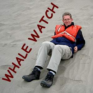 Michael am Sandstrand