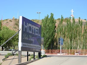 Eingang mit Kreuzberg