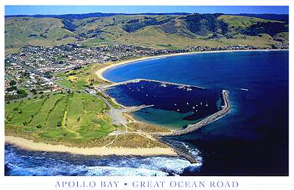 Postkarte von Apollo Bay