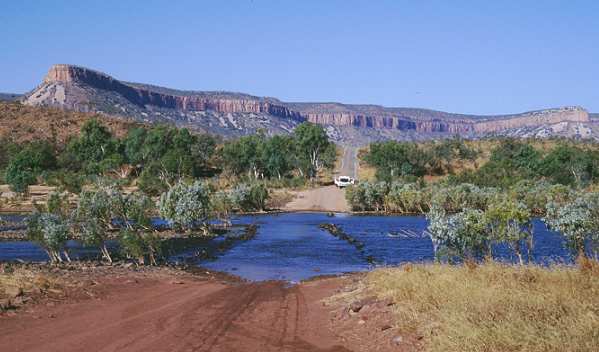 Die Furt am Pentecost River