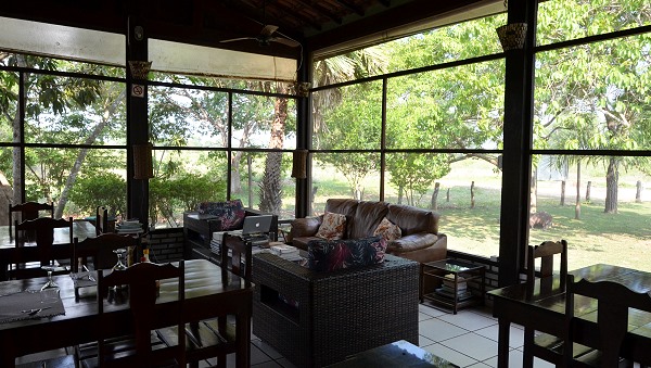 Aufenthaltsraum und Restaurant