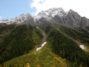 Berge im Glacier National Park