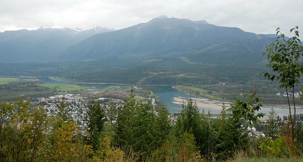 Blick auf Revelstoke