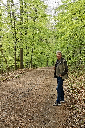Michael im Wald