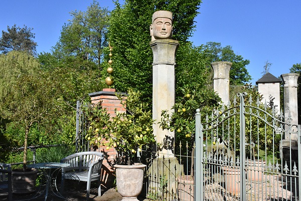 Eingang zur Terrasse