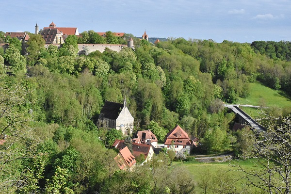 Blick vom Burggarten