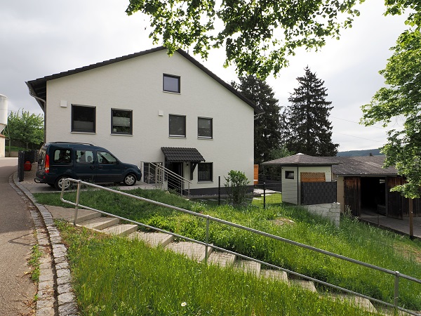 Ferienwohnung und Parkplatz