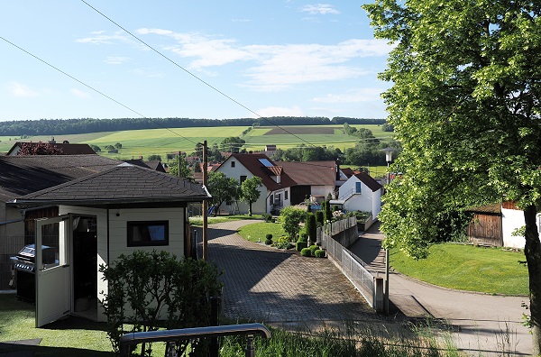 Blick auf das Dorf