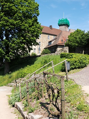 Aufgang zum Schloss