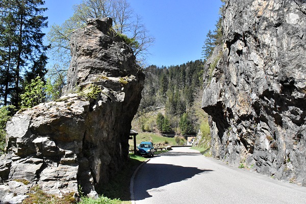 Felsen vor Gütenbach