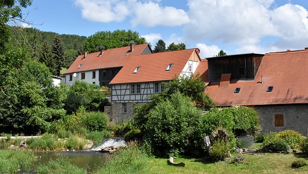 Die Mühle an der Ilm