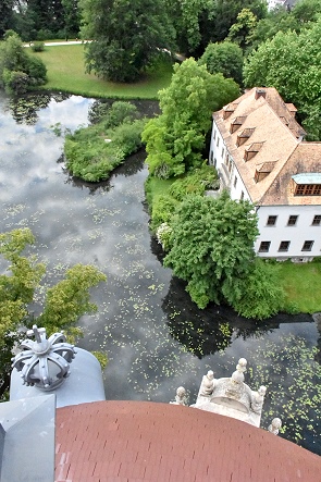 Blick aufs alte Schloss