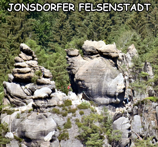 Klatterer auf den Nonnenfelsen