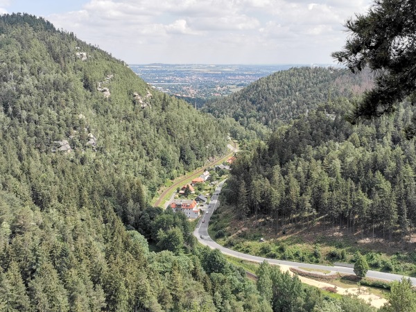 Tal in Richtung Zittau