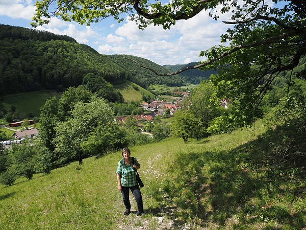 Weg Bergauf ab Gutenberg