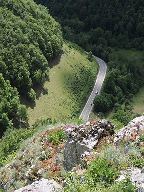 Blick auf die Straße