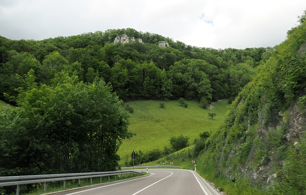 Reiterfelsen von unten