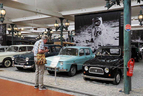 Michael in der Ausstellung