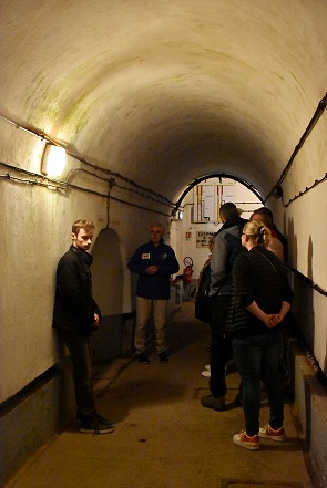 Gruppe bei der Führung