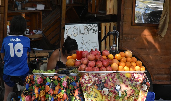 Saftstand in Tbilisi