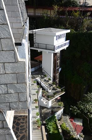 Terrasse der Bungalows