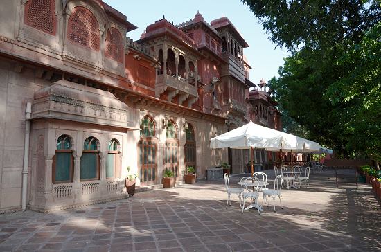 Unser Zimmer von außen