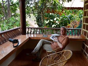 Terrasse der 2. Unterkunft