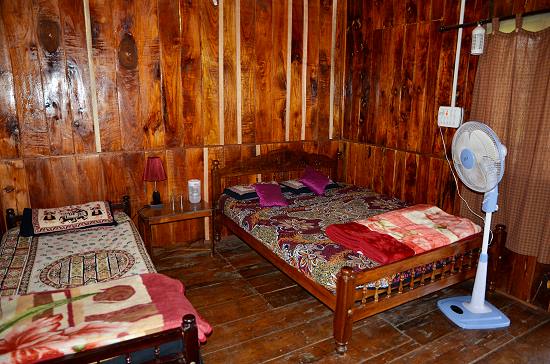 Unser Zimmer im Bungalow