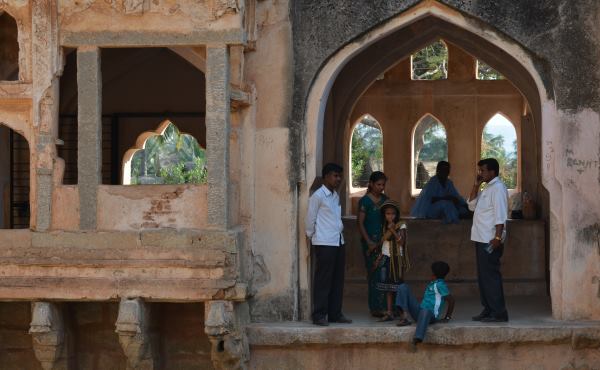 Indische Besucher