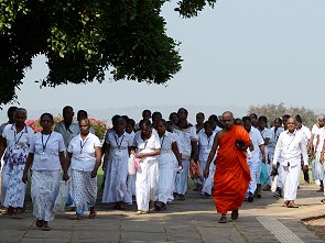 Pilger aus Sri Lanka