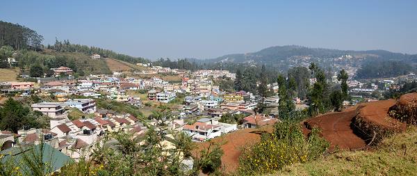 Vorort von Ooty