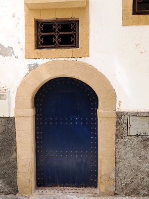 Blaue Tür