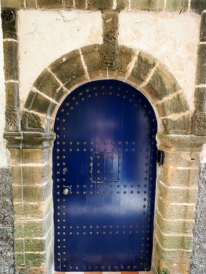 Blaue Tür