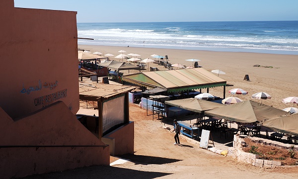 Legzira Beach von oben