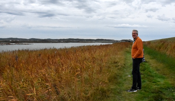 Michael an der lagune