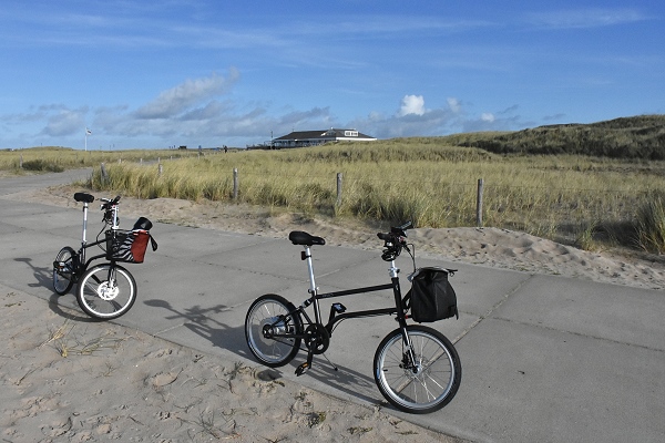 Unsere Räder in Camperduin