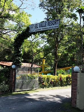 Heisse Quellen Eingang