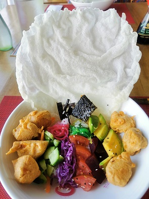 Dekoratives Mittagessen