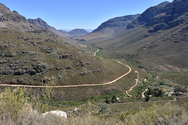 Blick zurück nach Algeria