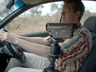 Michael und Videokamera