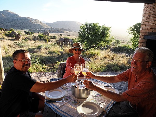 Besuch von Ute und Peer