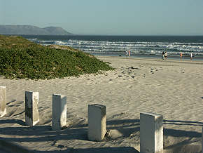 Eingang Grotto Beach