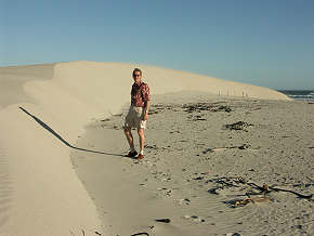 Dünen an der Lagune