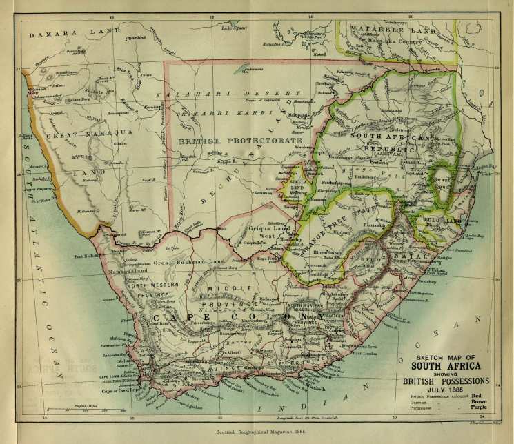 Südafrika 1885