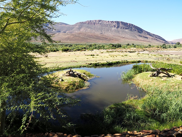 Blick vom Restaurant