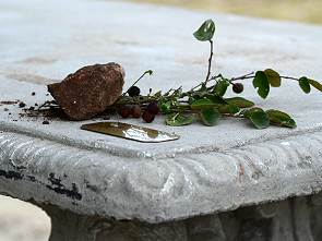 Tisch am Aussichtspunkt